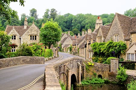 Castle Combe, Wiltshire, England