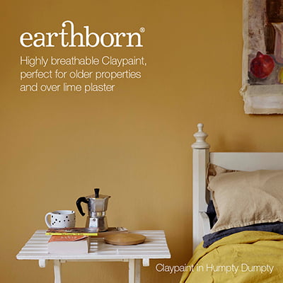 Earthborn Paint, Perfect for Lime Plaster