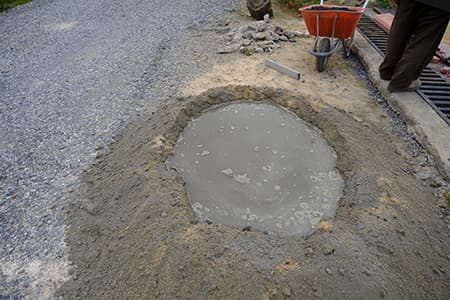 Mixing Mortar by Hand