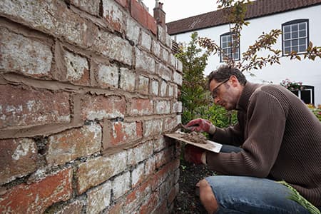 Pointing with Lime Mortar