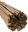 Riven Chestnut Laths (4ft Lengths, Bundle of 50)